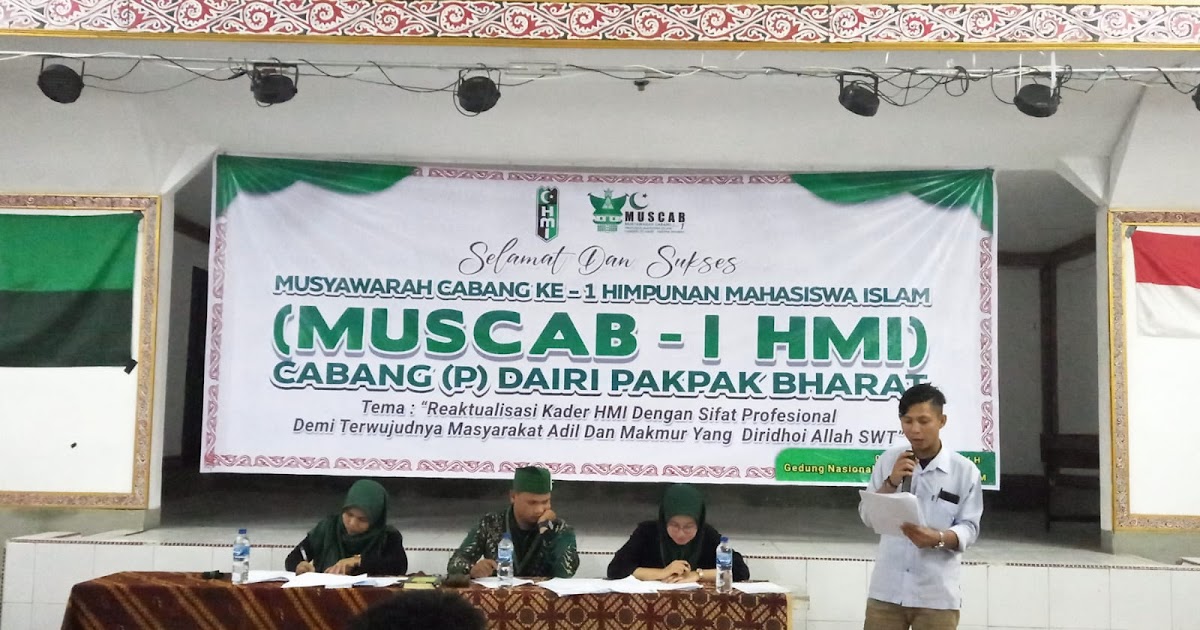 HMI kab lombok timur Gelar Musyawarah Cabang